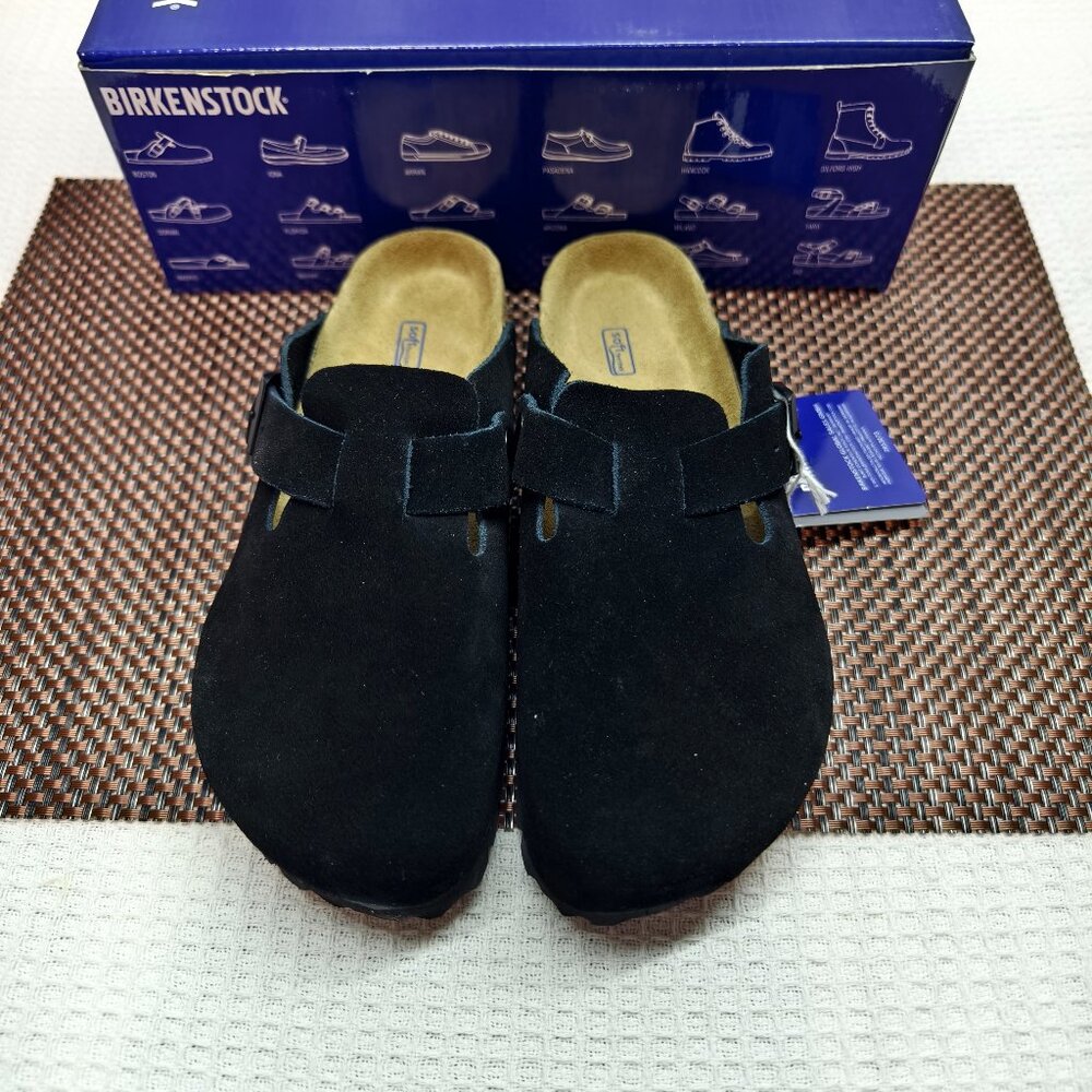 🔥NWT🔥Birkenstock Boston narrow | Cork footbed and suede upper | New with tags